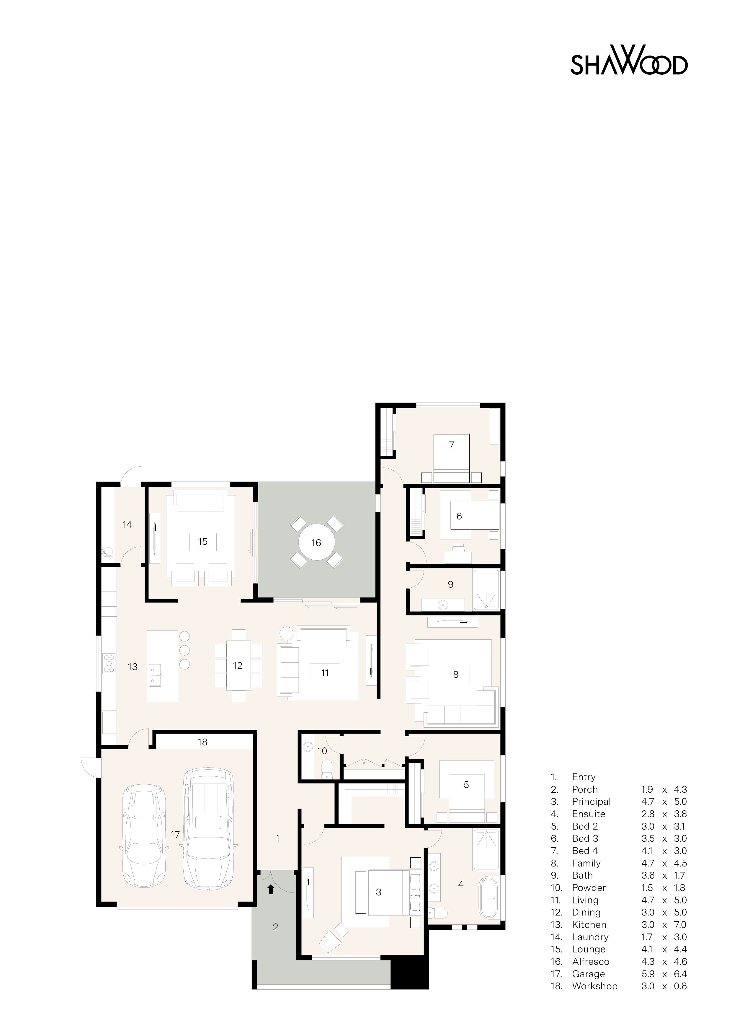 Floorplan - Stage 32 Lot 19