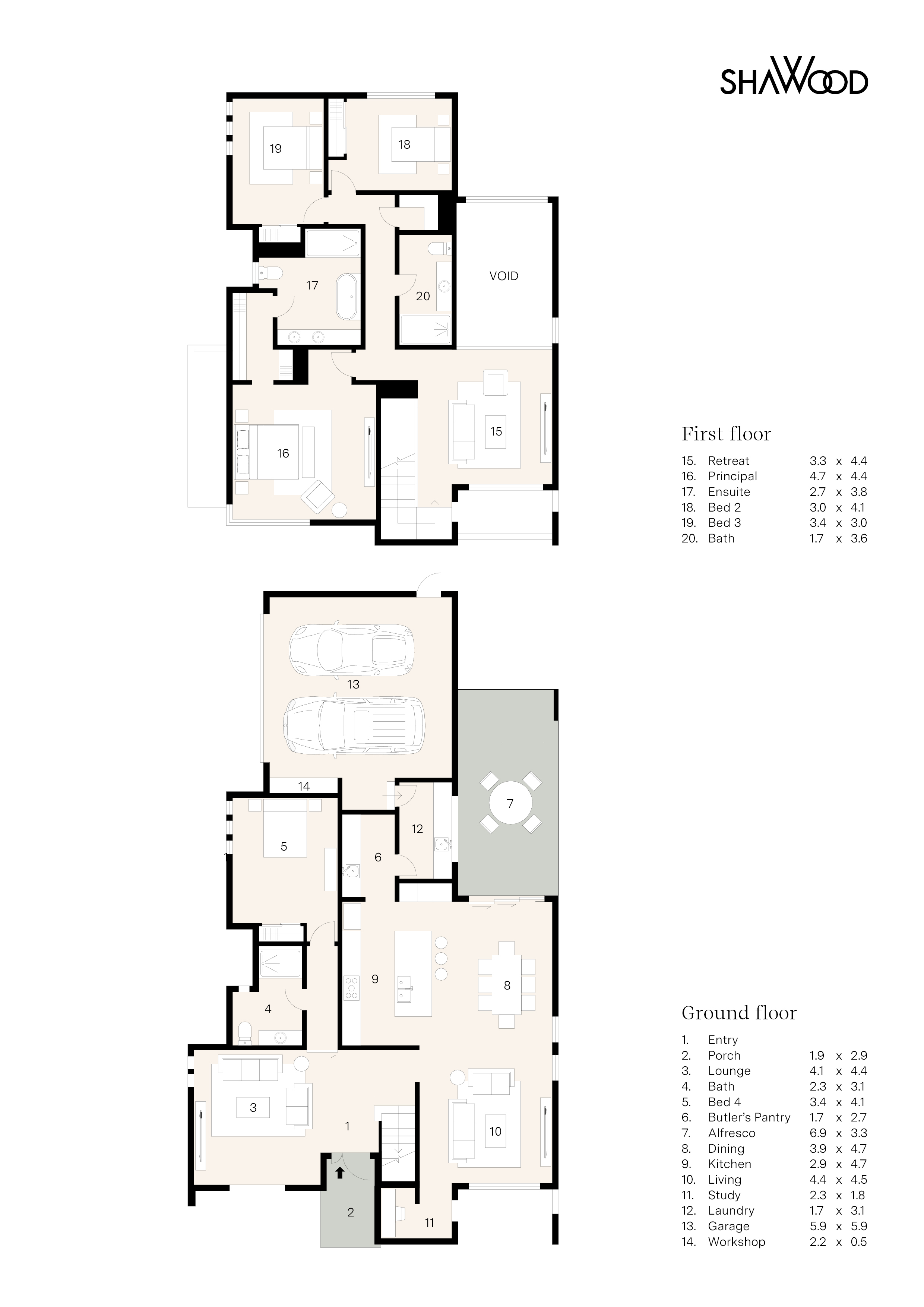 Floorplan - Stage 32 Lot 45