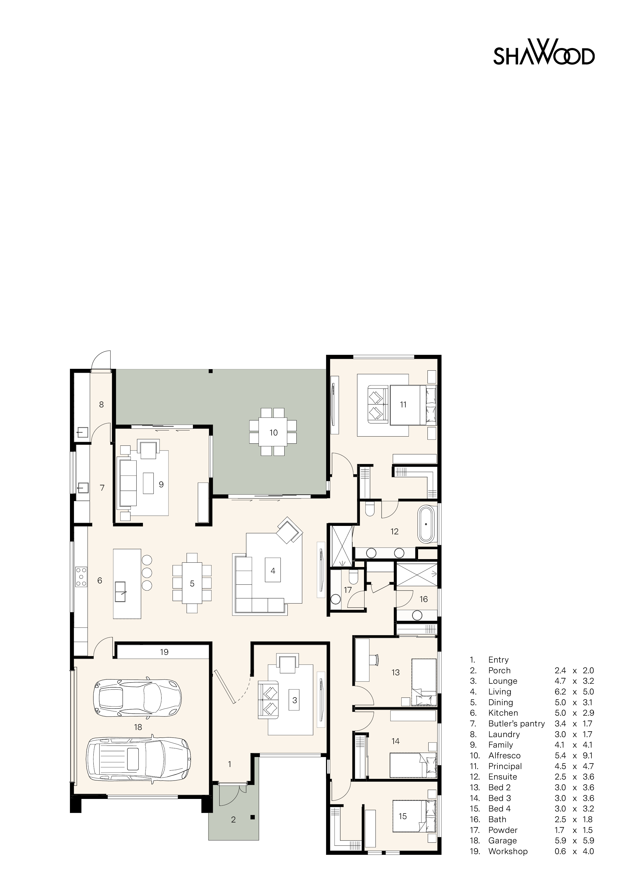Floorplan - Lot 54 McKinnon Circuit