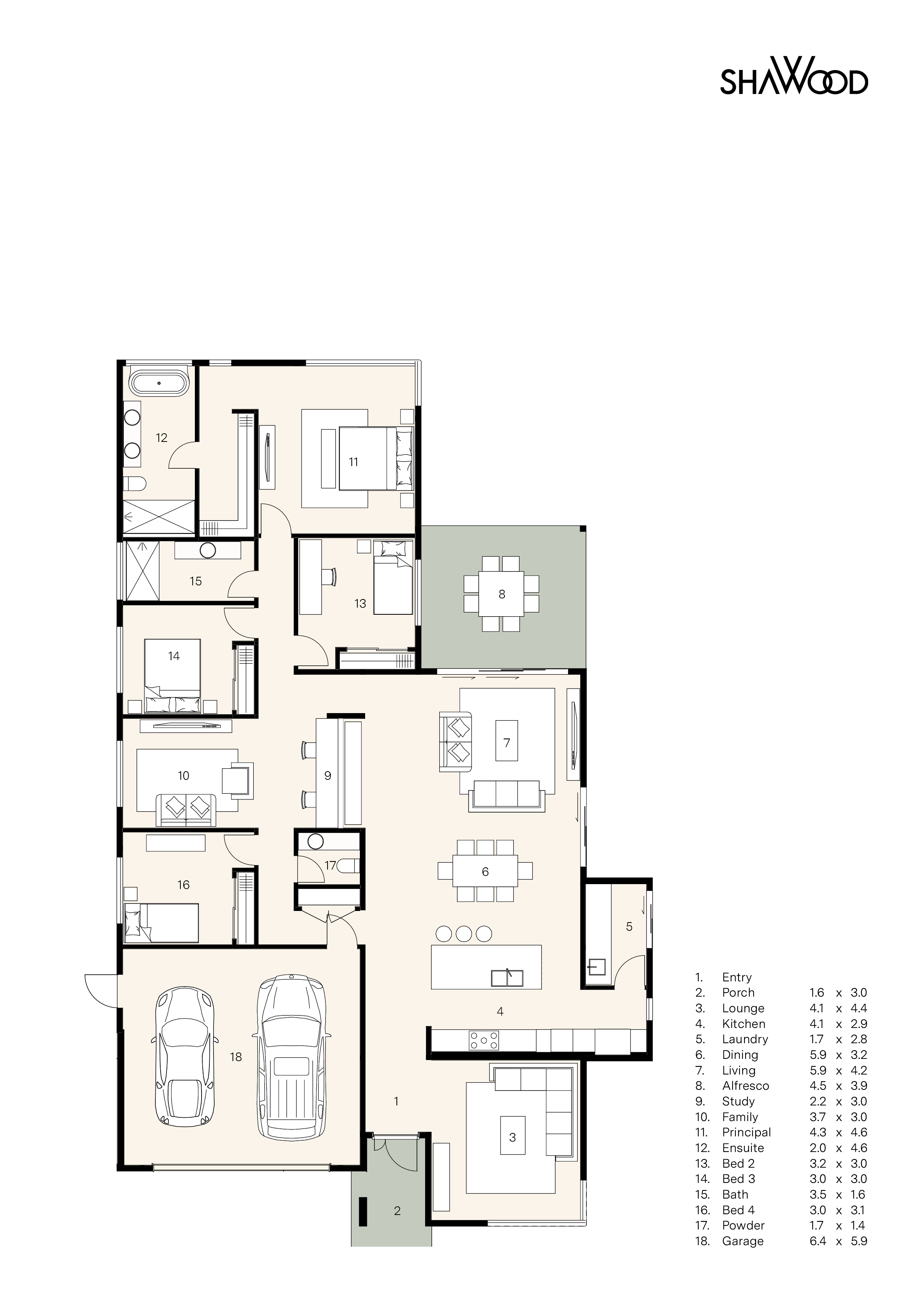 Floorplan - Stage 32 Lot 67