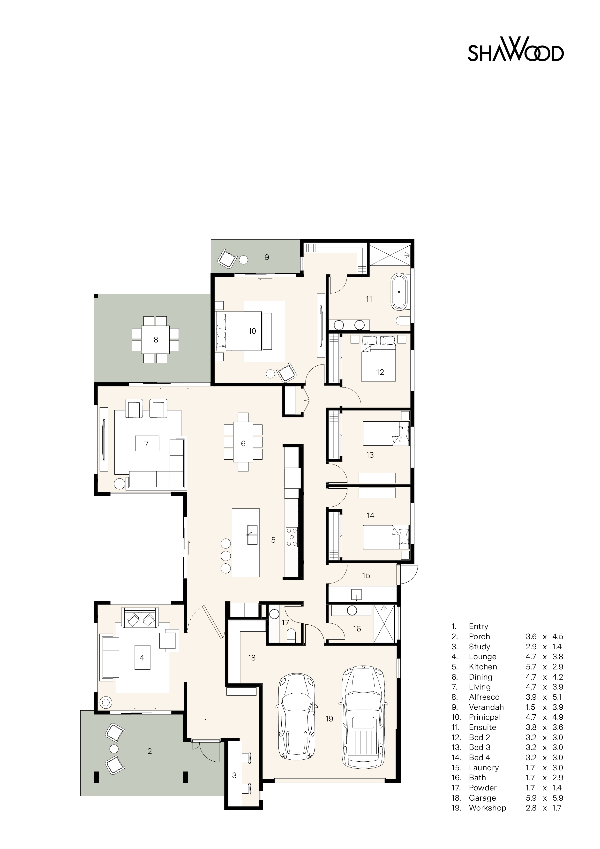 Floorplan - Stage 32 Lot 68