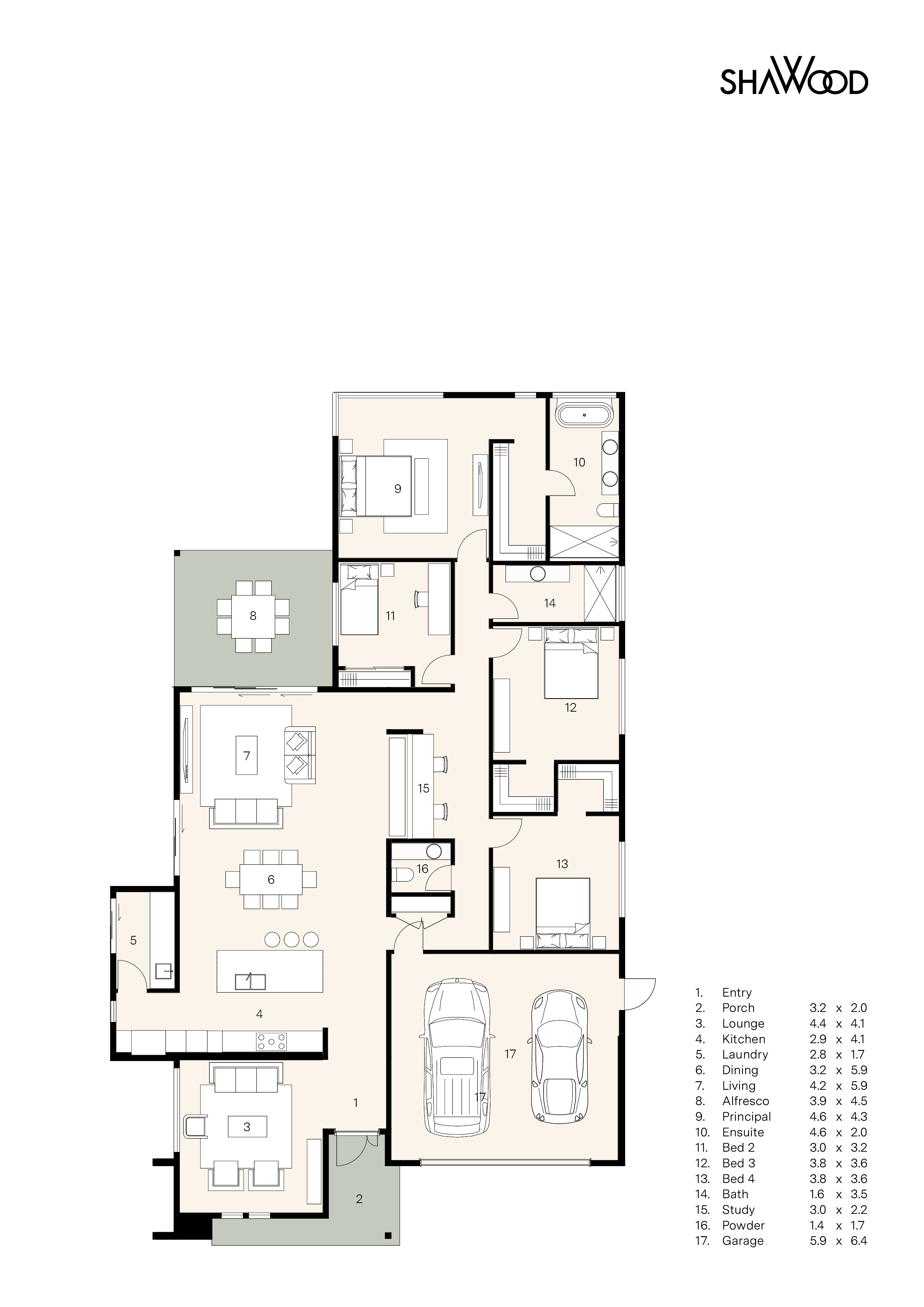 Floorplan - Stage 32 Lot 69