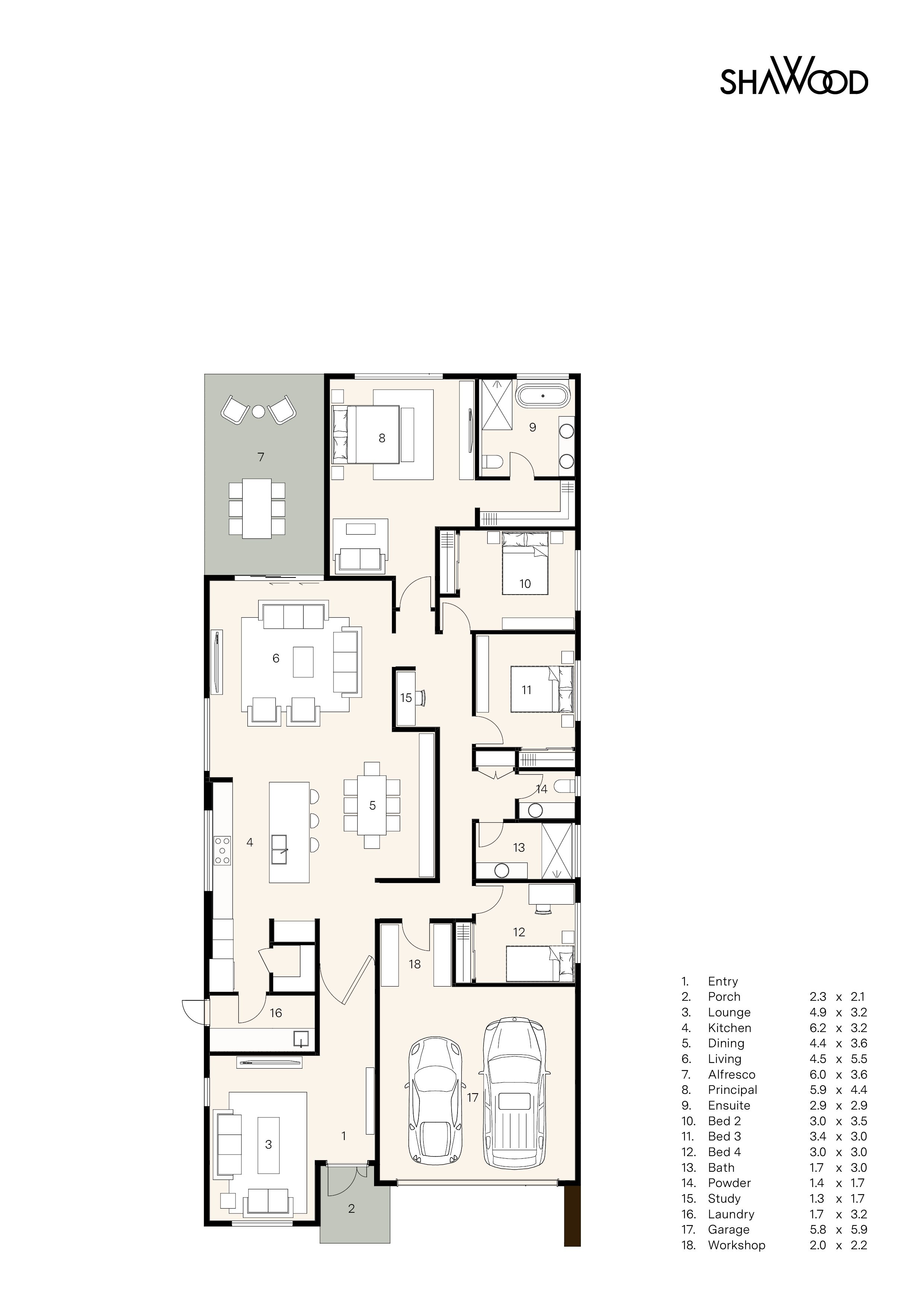 Floorplan - Stage 32 Lot 70
