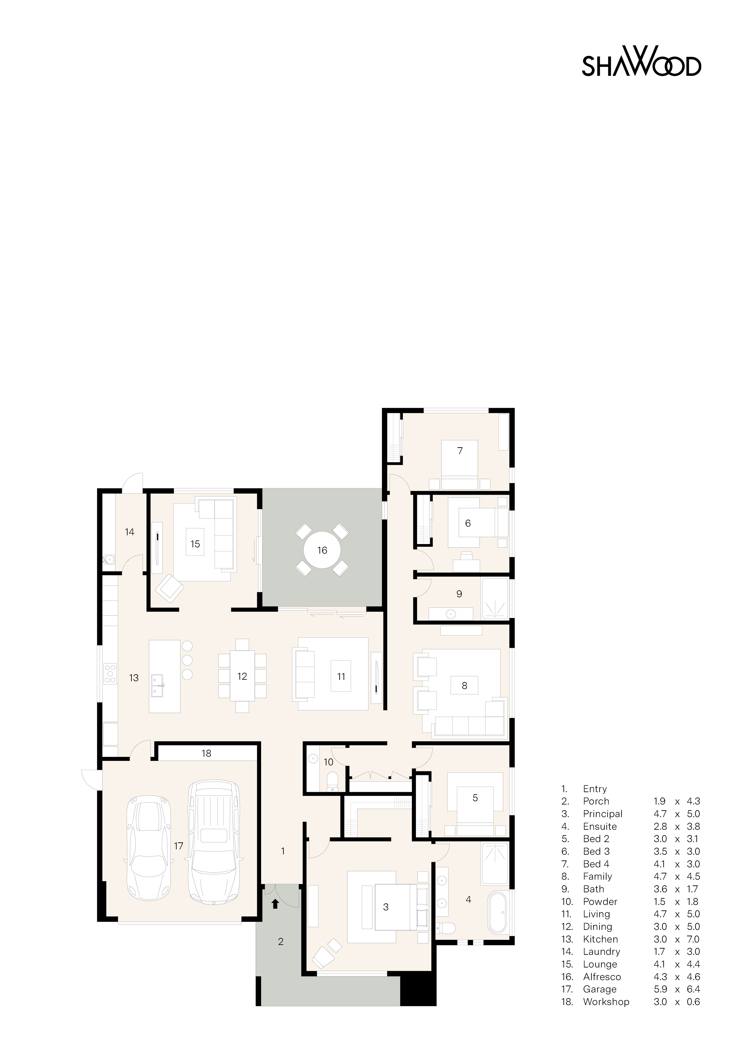 Floorplan - Lot 71 McKinnon Circuit