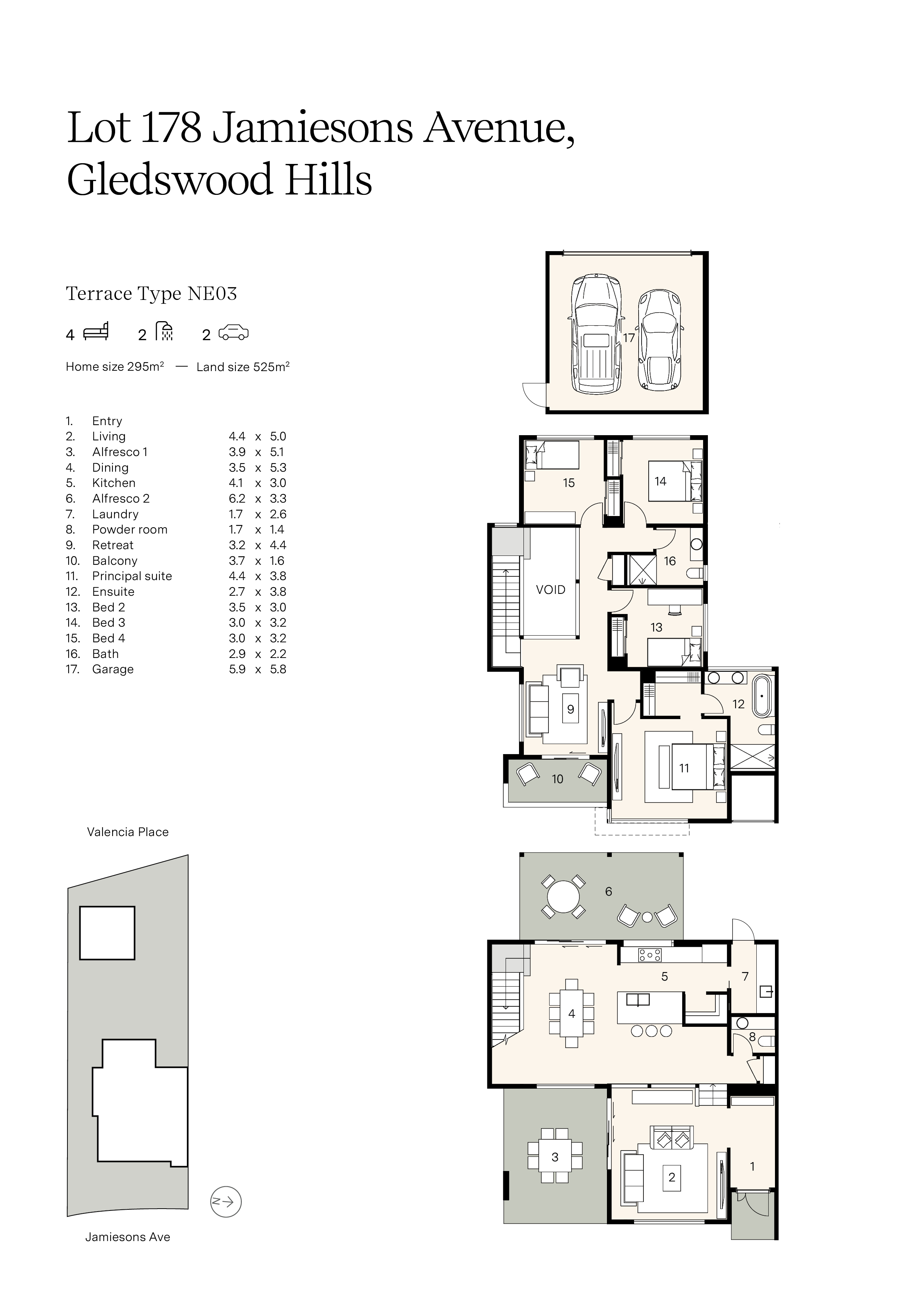 Floorplan - Lot 178 Jamiesons Avenue