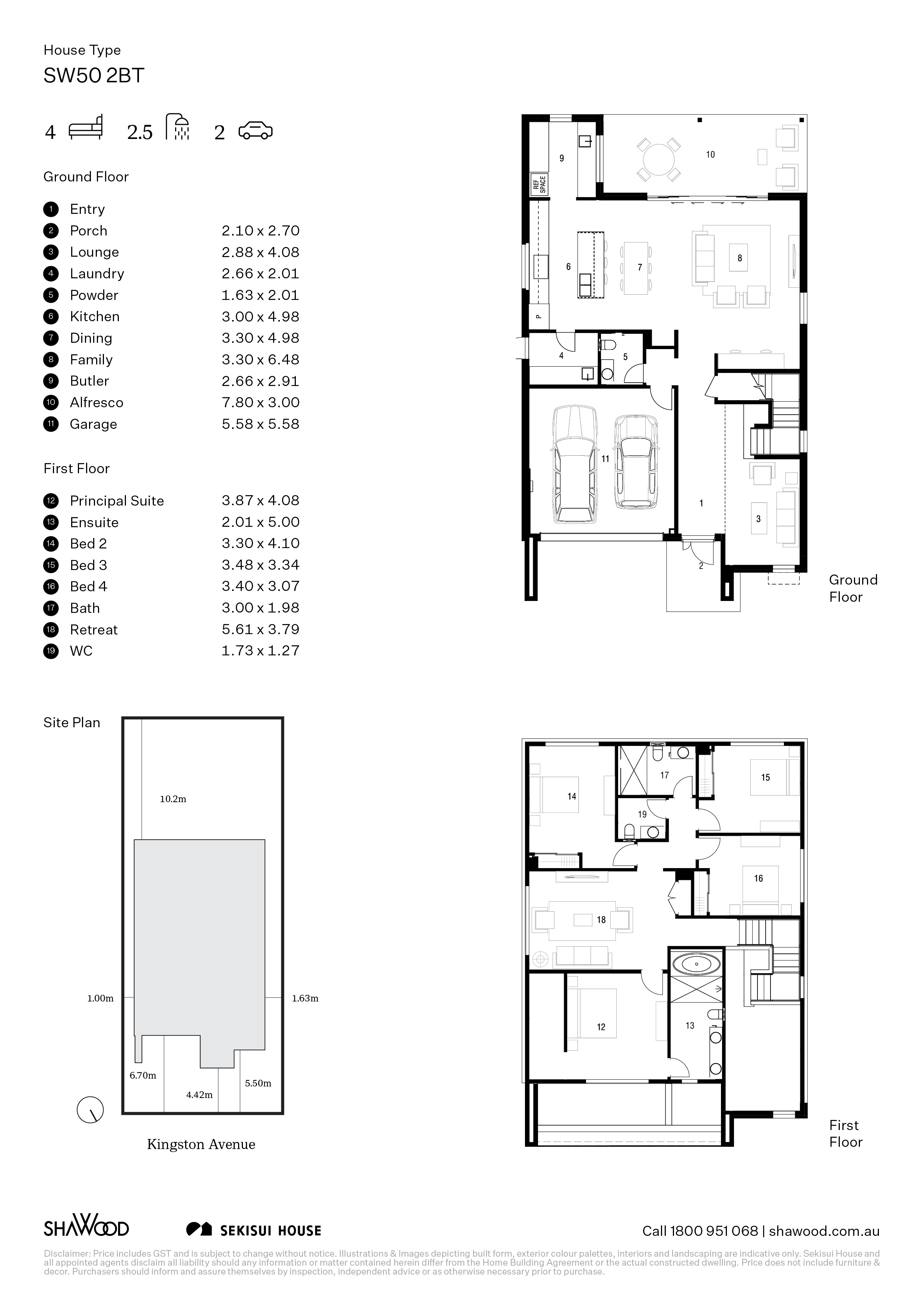 Floorplan - The Gables Lot 510