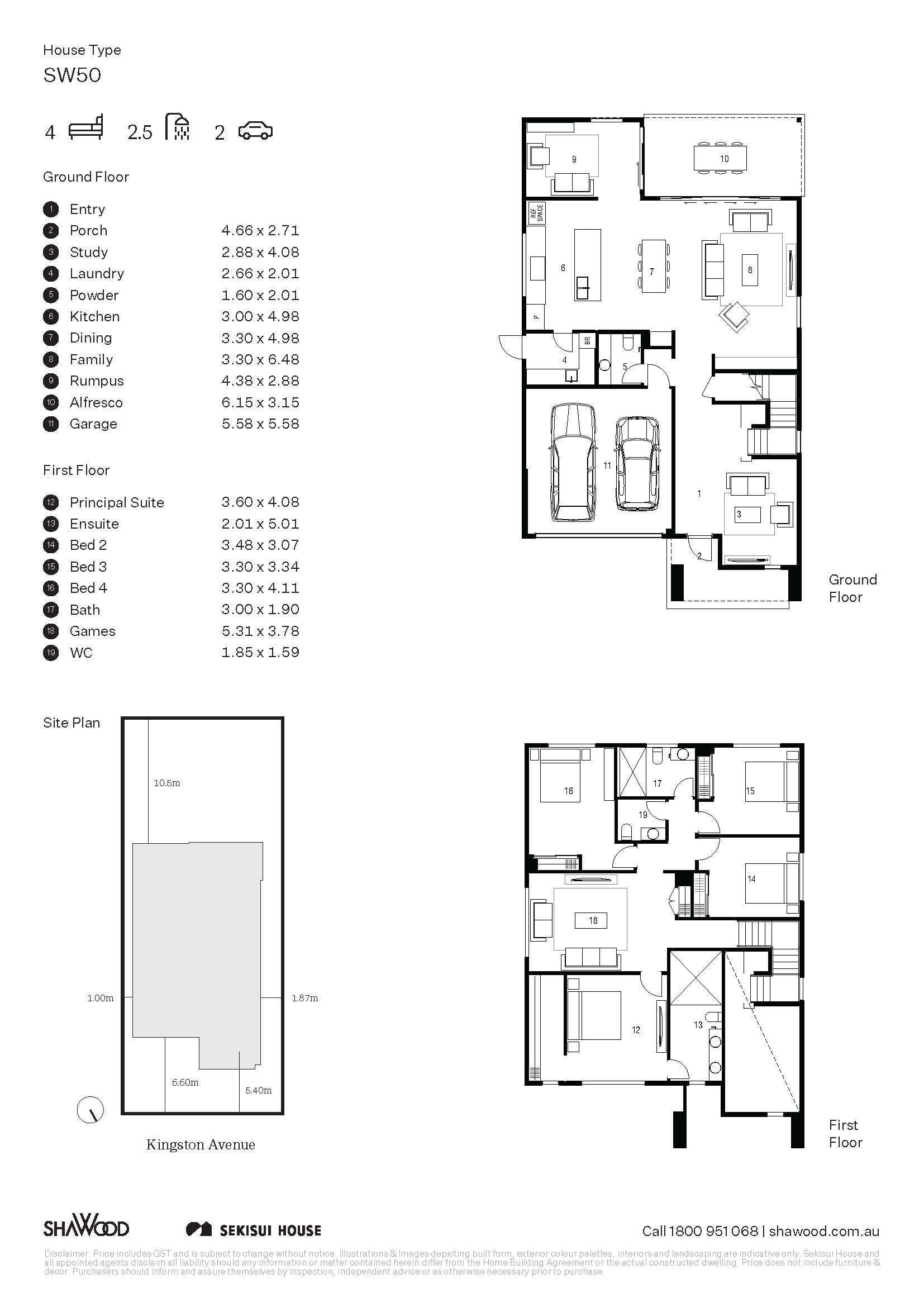 Floorplan - Lot 513 Kingston Avenue