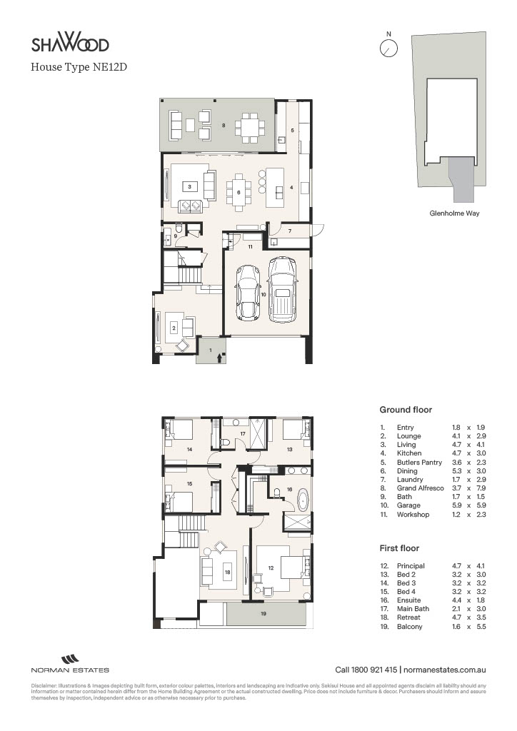 Floorplan - Lot 116 Glenholme Way