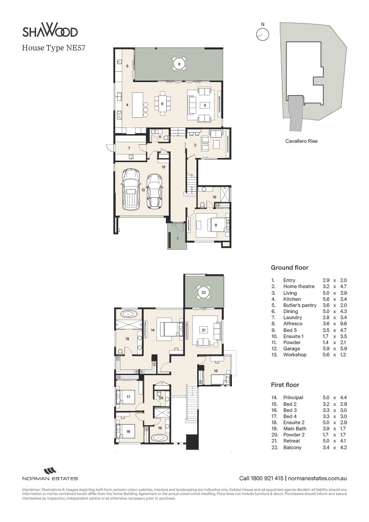 Floorplan - Lot 84 Cavallero Rise