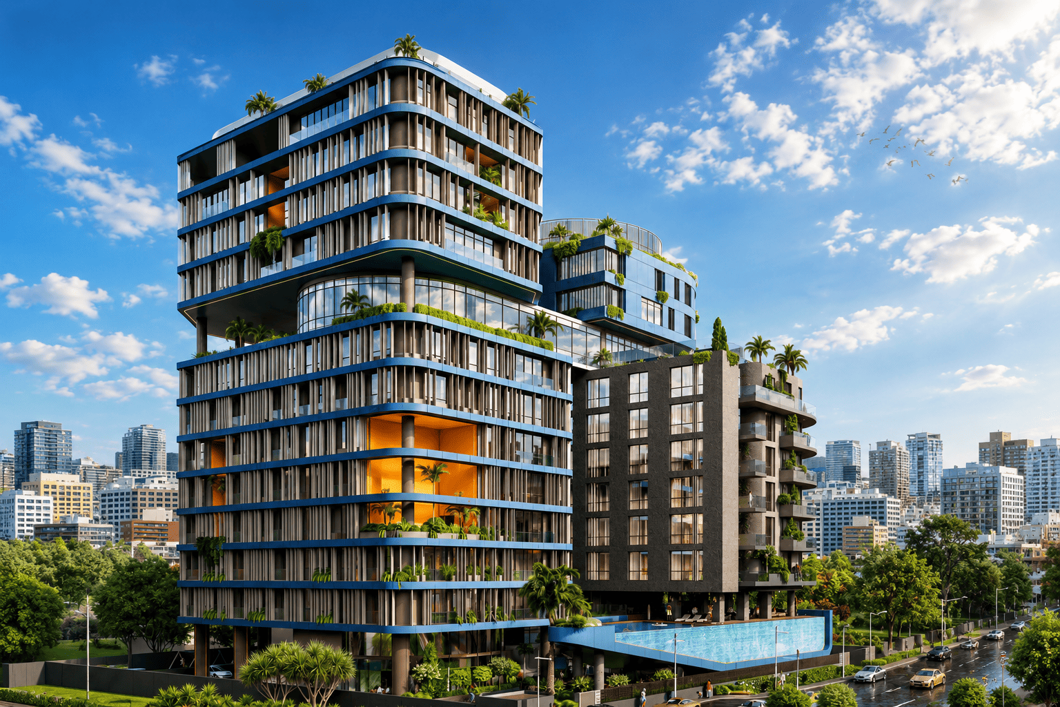 Cliffside Apartment, Airport Residential