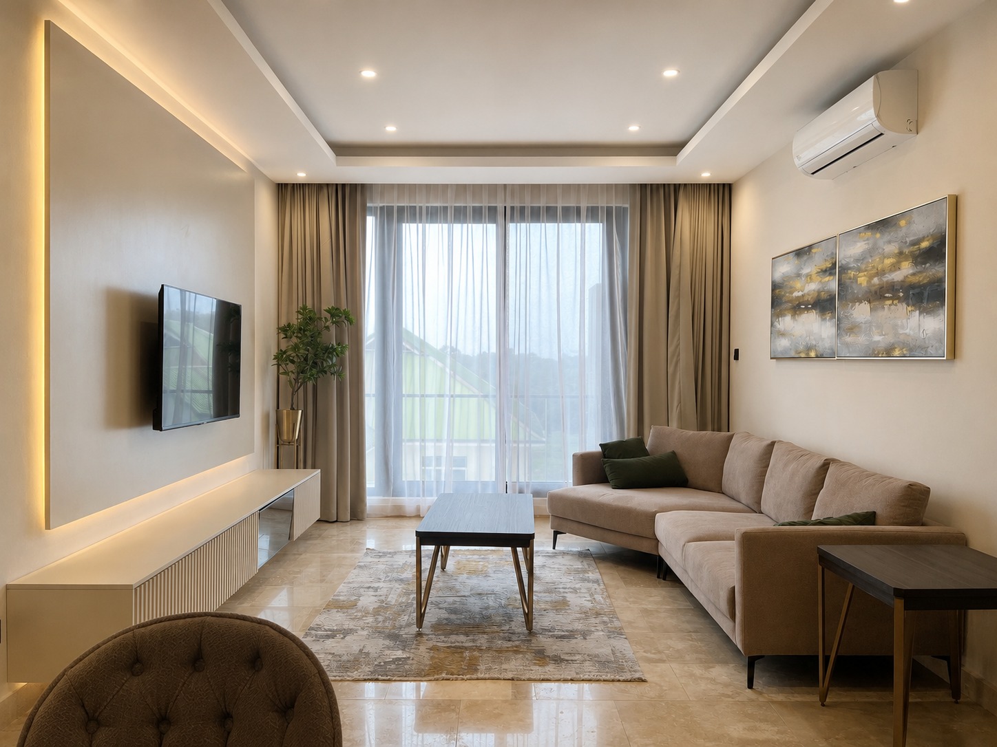 Cliffside Apartment, Airport Residential