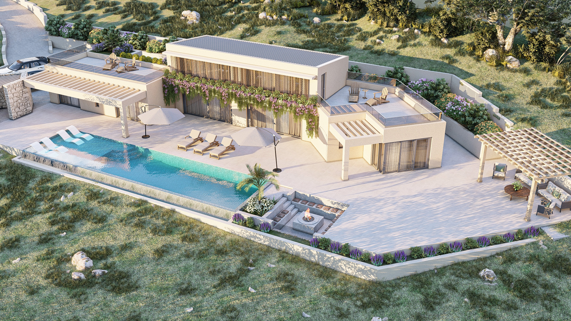 Listing photograph 11 of 12 of the house in Agios Georgios, Northern Corfu, published by Roula Rouva Real Estate.