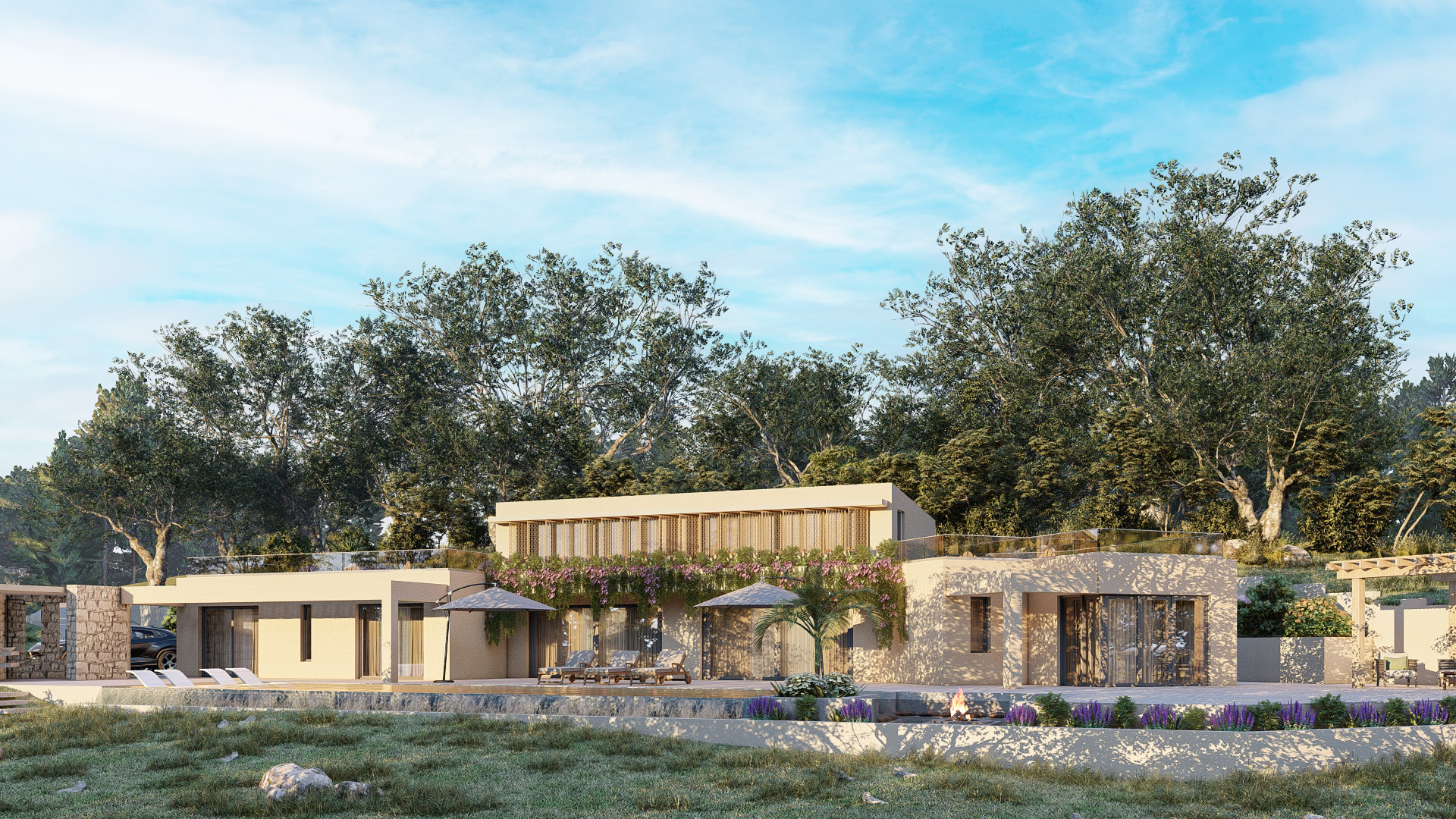 Listing photograph 4 of 12 of the house in Agios Georgios, Northern Corfu, published by Roula Rouva Real Estate.