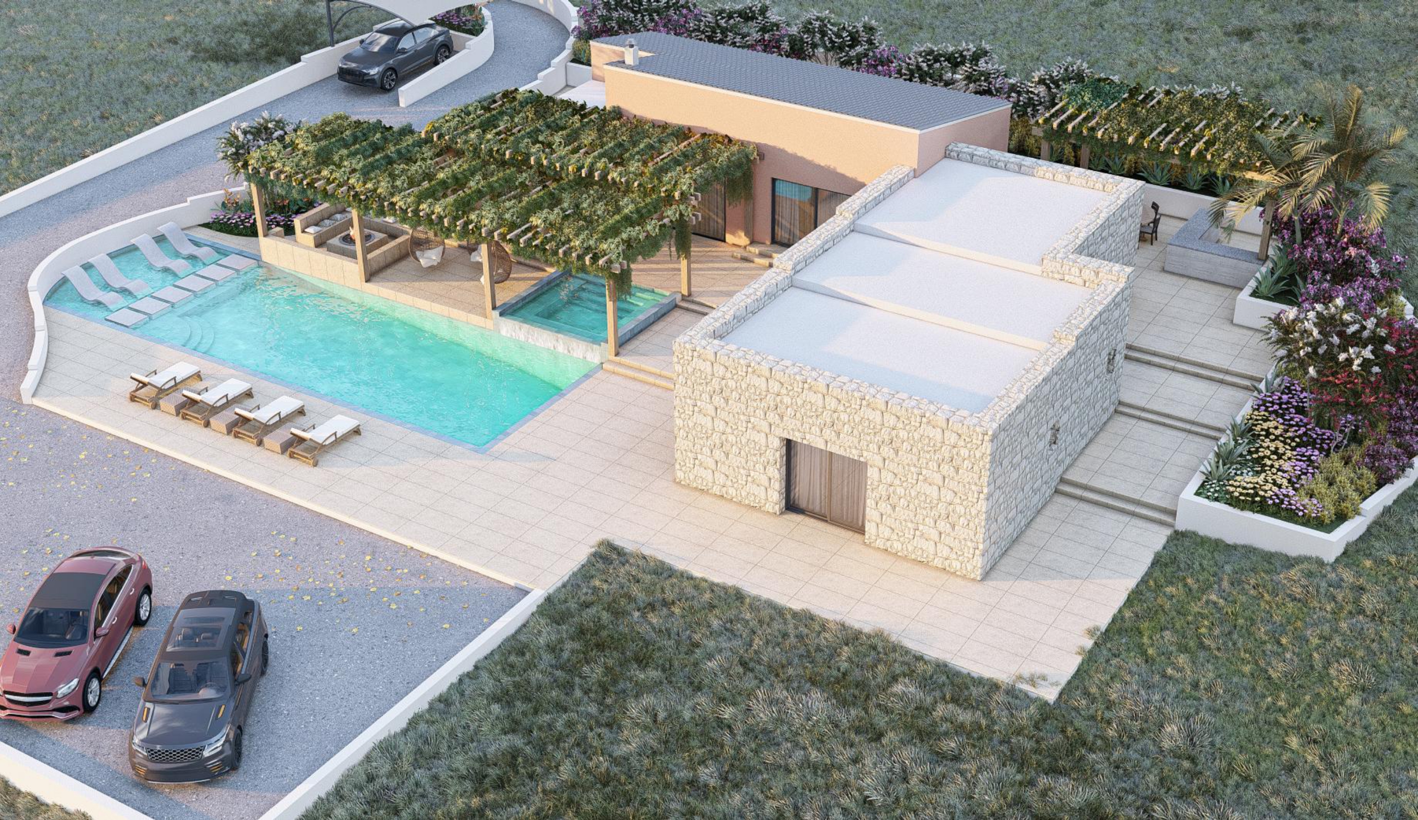 Listing photograph 3 of 11 of the house in Agios Georgios, Northern Corfu, published by Roula Rouva Real Estate.