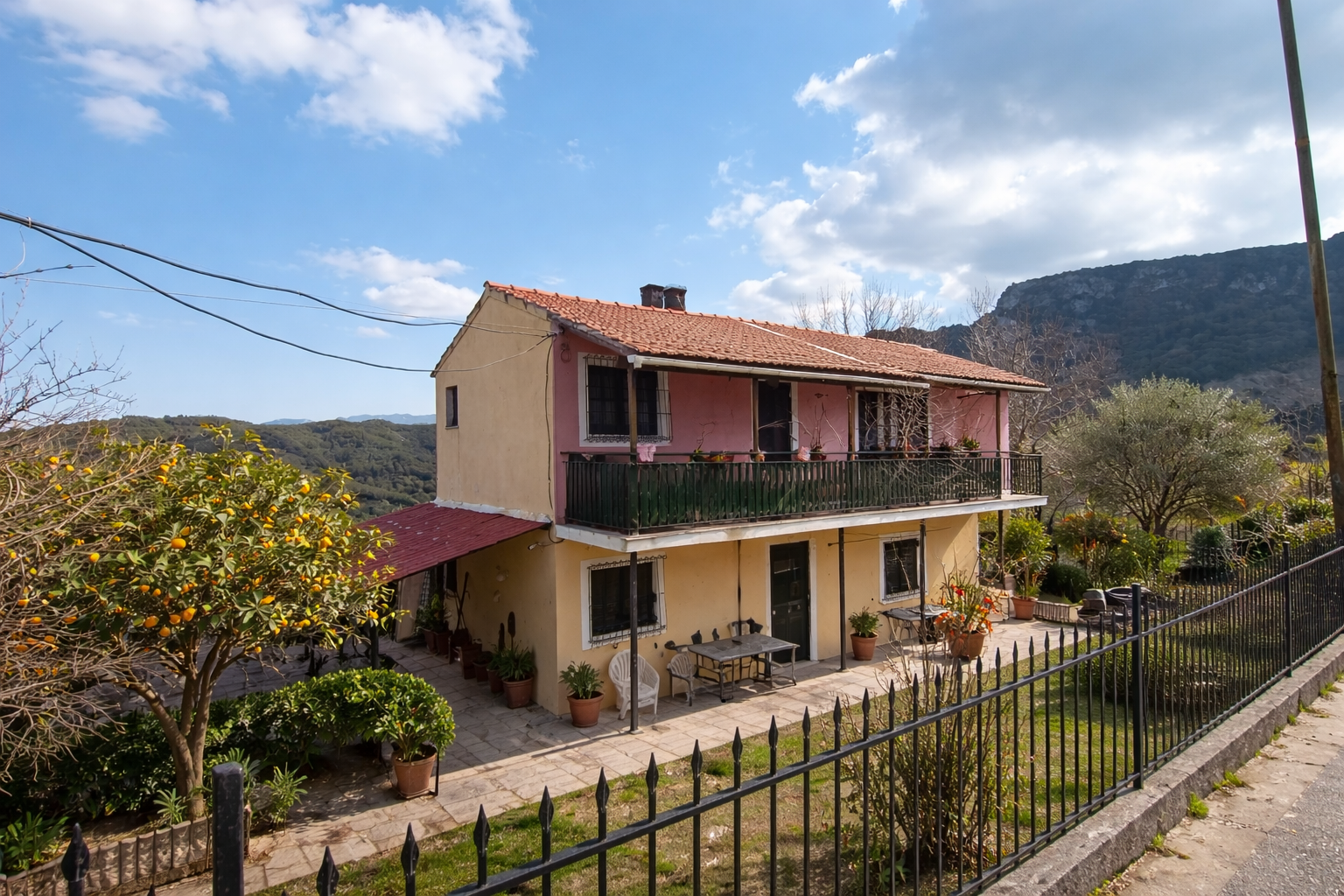 Photo of Two Bedroom Ground Floor Apartment with Fireplace – Chorepiskopi, Corfu