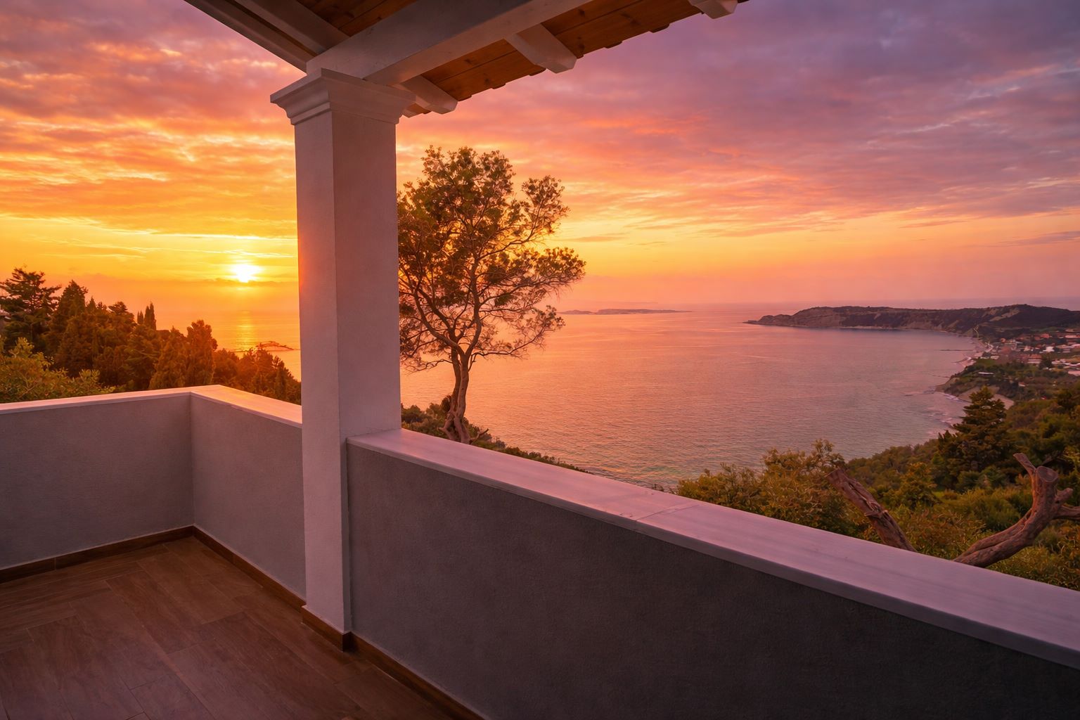 Photo of Afionas Newly Built Villa with Panoramic Ionian Sea Views & Iconic Sunsets