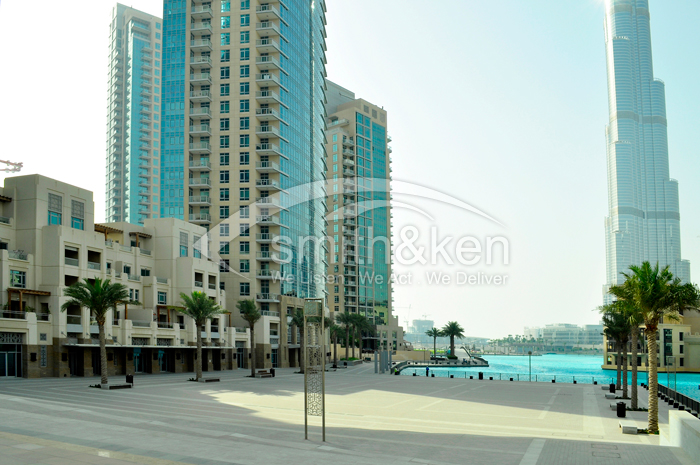 Burj Residence Tower 2 (W2) - Apartment - Community View - 930 sq ft 1 Bed