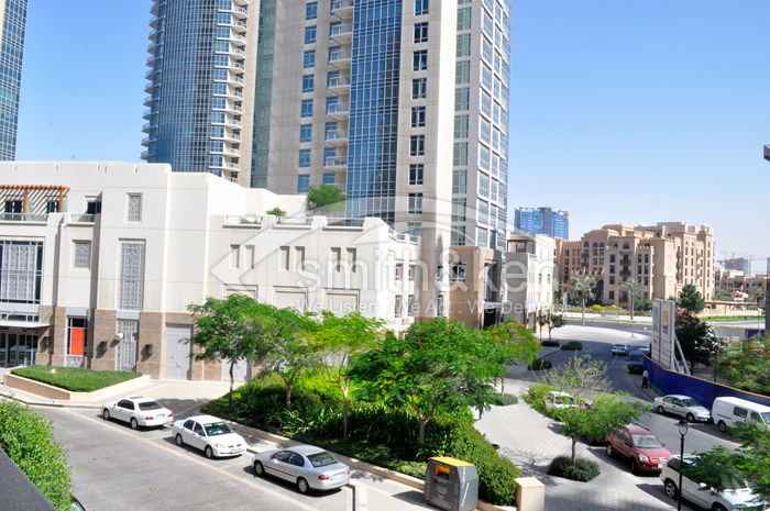 Burj Residence Tower 5 (E2) - Apartment - Community View - 850 sq ft 1 Bed