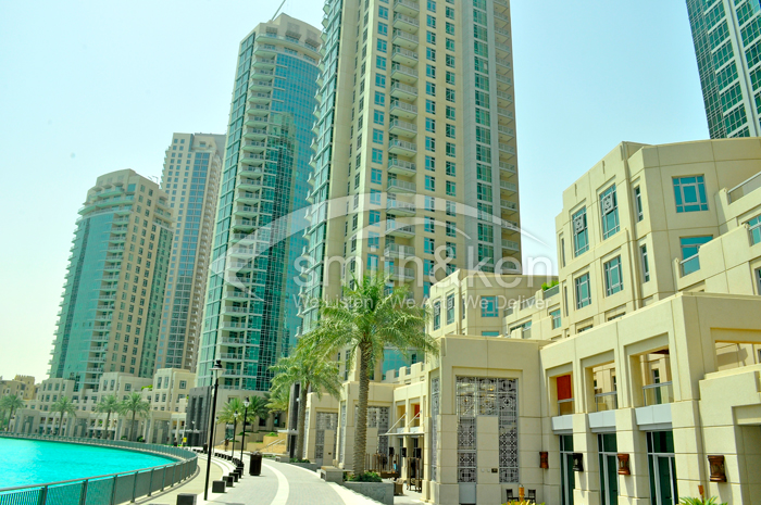 Burj Residence Tower 1 (W3) - Apartment - Burj Khalifa View - 1100 sq ft 1 Bed