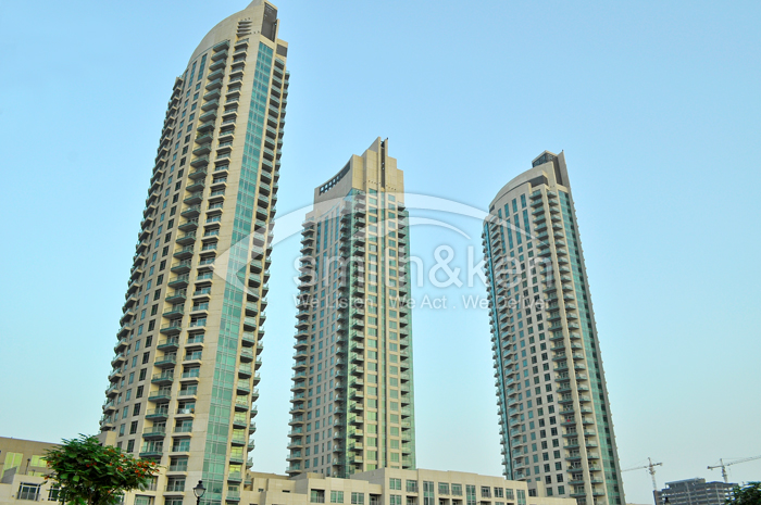 Burj Views Podium - Apartment - Burj Khalifa View - 663.2 sq ft 1 Bed