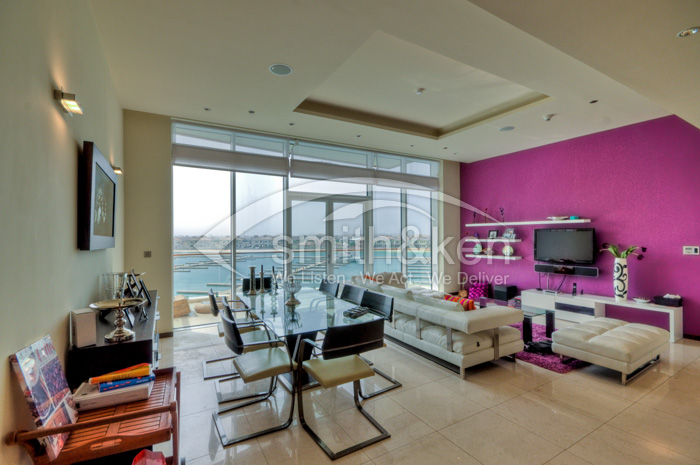 Tiara Residences (Ruby) - Apartment - Marina - 1712 sq ft 2 Bed
