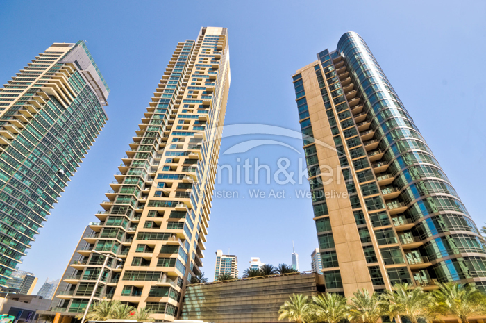 Al Sahab Tower 1 - Apartment - Marina View - 2297 sq ft 3 Bed