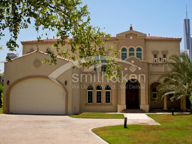 4 Bedrooms Jumeirah Islands Villa for Lease