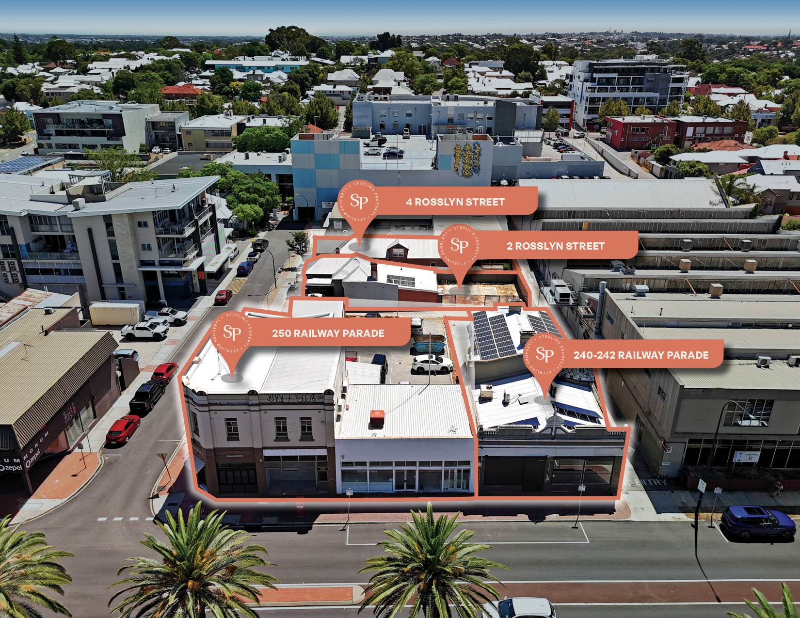 240-250 Railway Parade & 2-4 Rosslyn Street, West Leederville WA 6007