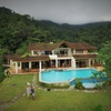  - Clean Energy Nature Compound with Waterfalls and Coffee Farm