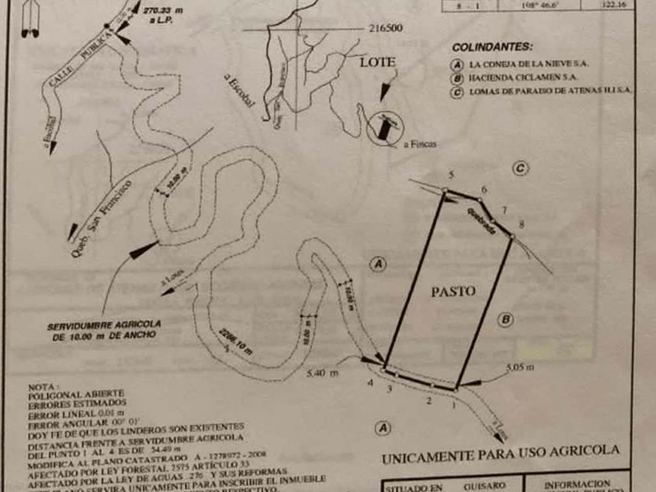 0 bed Land For Sale in Atenas, Alajuela - thumb 5