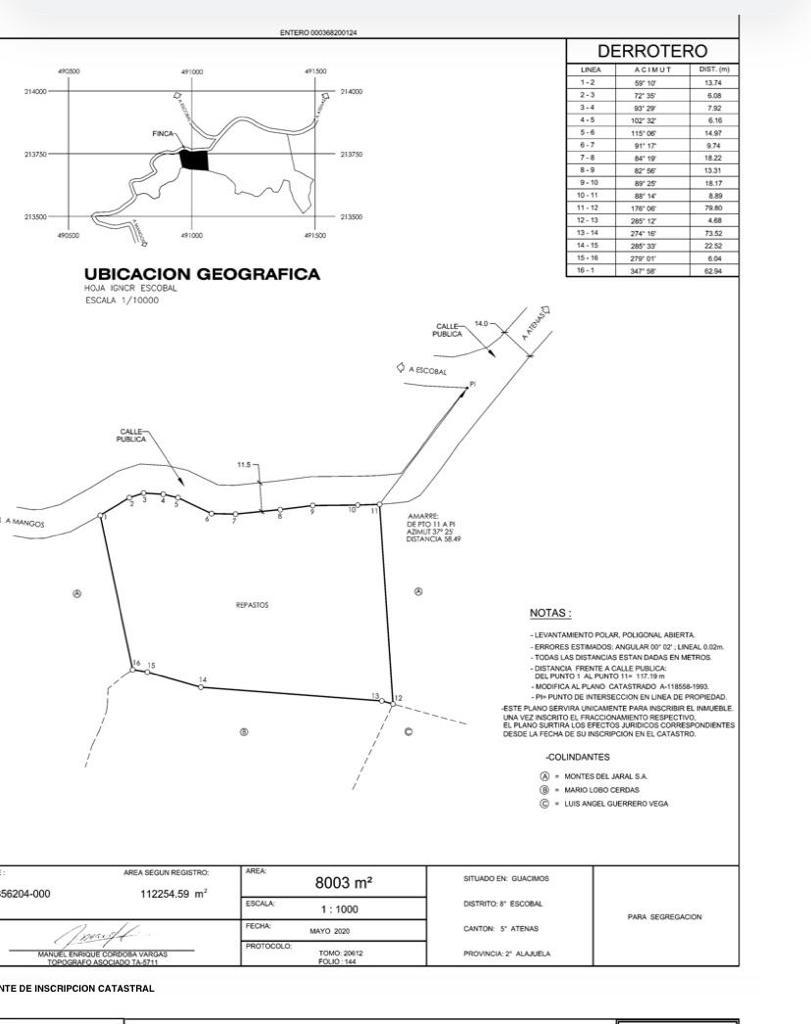 0 bed Land For Sale in Atenas, Alajuela - thumb 30