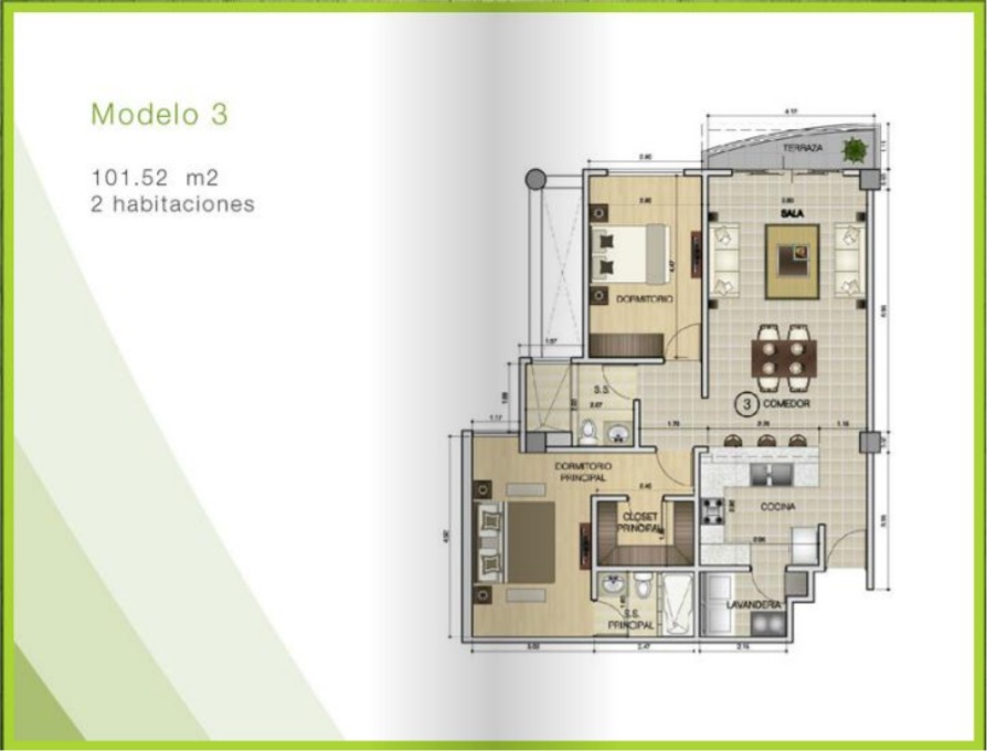 2 bed Condo For Sale in Curridabat, San Jose - thumb 1