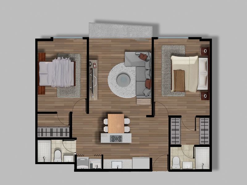 2 bed Condo For Sale in Rohrmoser, San Jose - 1