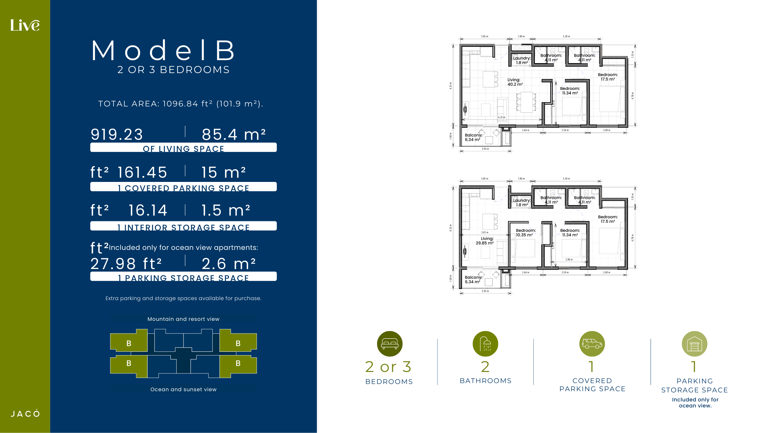 2 bed Condo For Sale in Jaco, Puntarenas - thumb 6