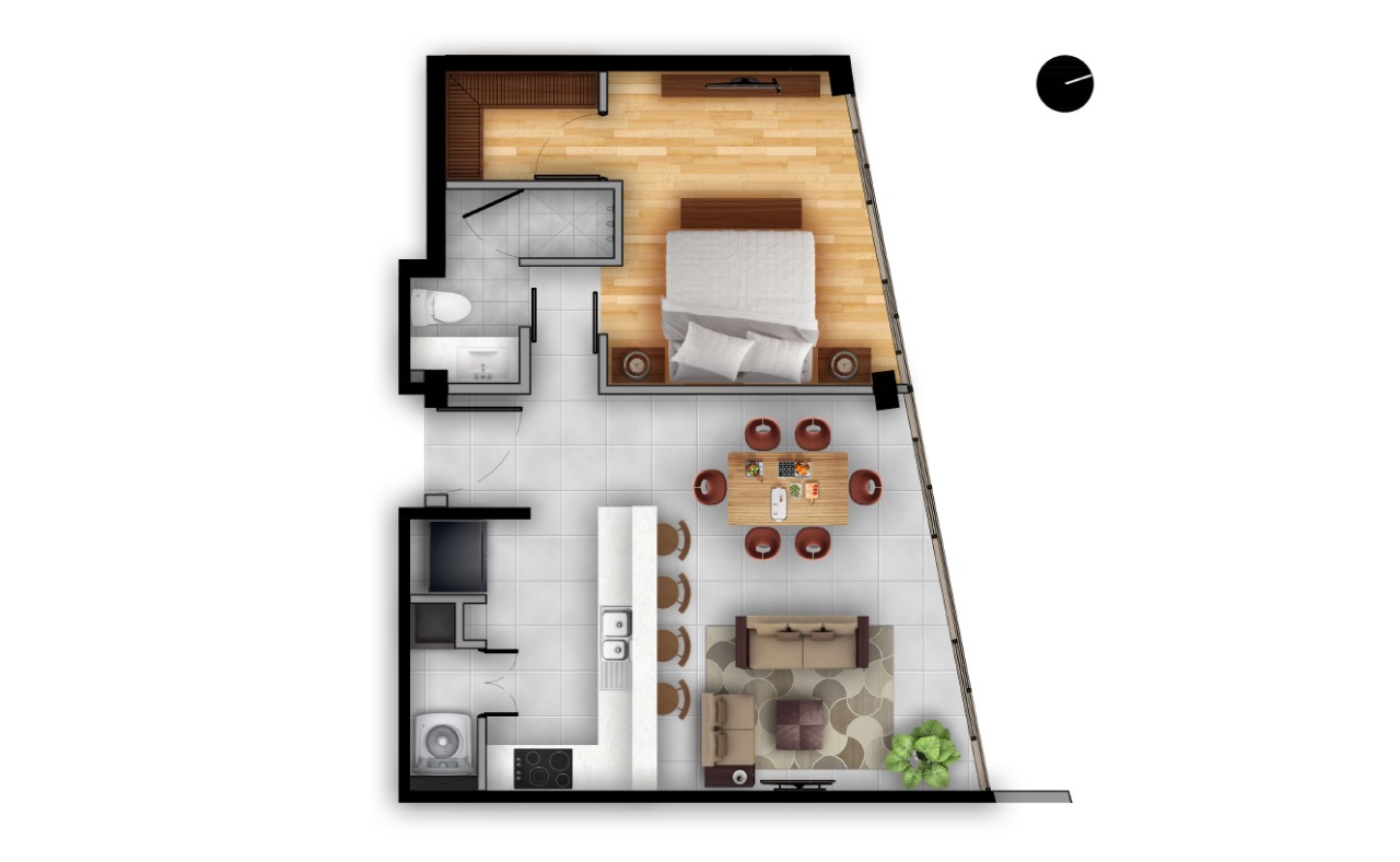 1 bed Condo For Sale in Rohrmoser, San Jose - thumb 15