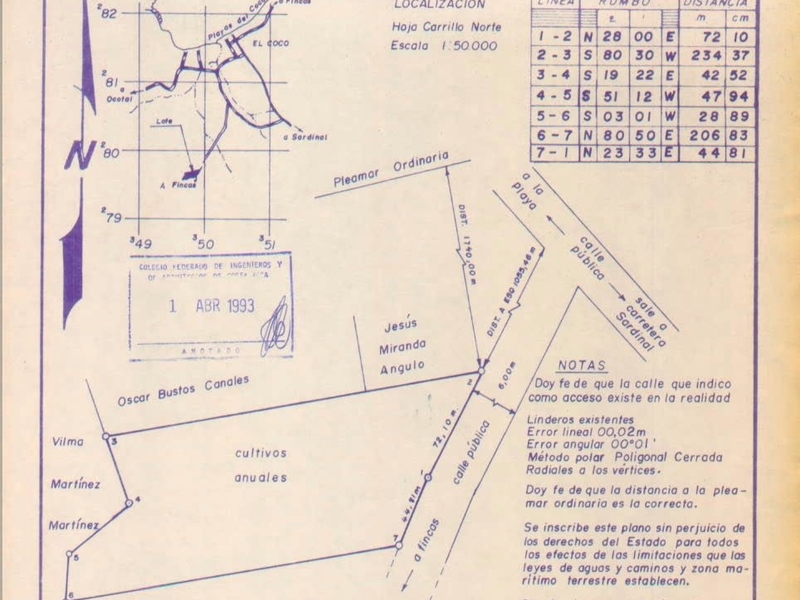 0 bed Land For Sale in Playas Del Coco, Guanacaste - 1