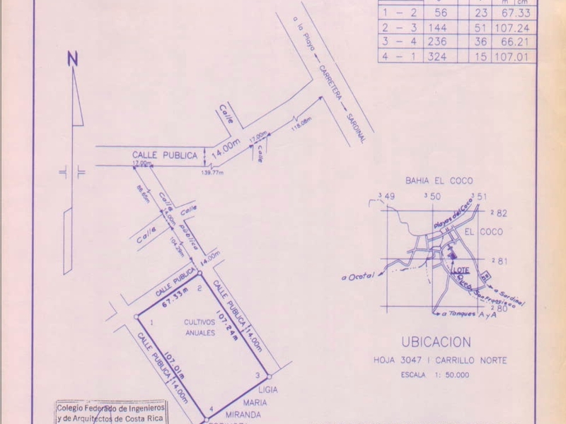 0 bed Land For Sale in Playas Del Coco, Guanacaste - 1