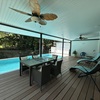  - Turn-Key Tropical Modern Retreat, 2 Bed/2.5 Bath Pool Home, large lot near beach