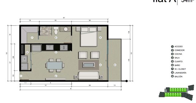 1 bed Apartment For Sale in Santa Ana, San Jose - thumb 5