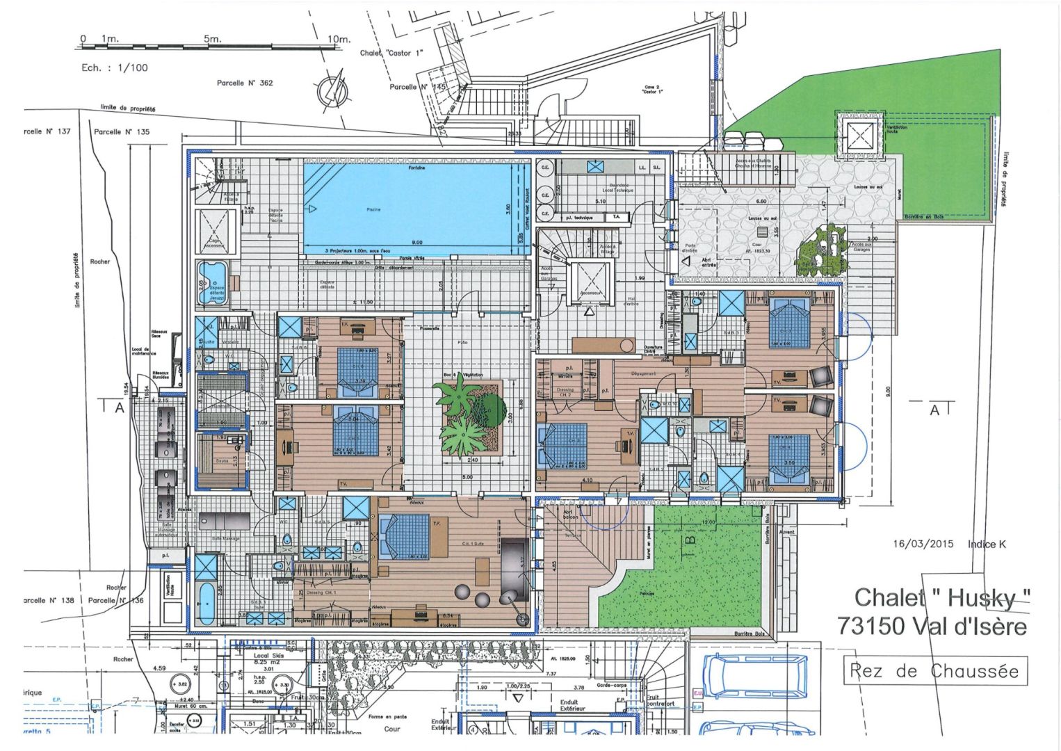 Exceptional chalet Le Petit Alaska Floorplan 2