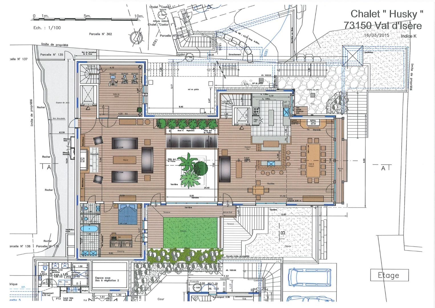 Exceptional chalet Le Petit Alaska Floorplan 3