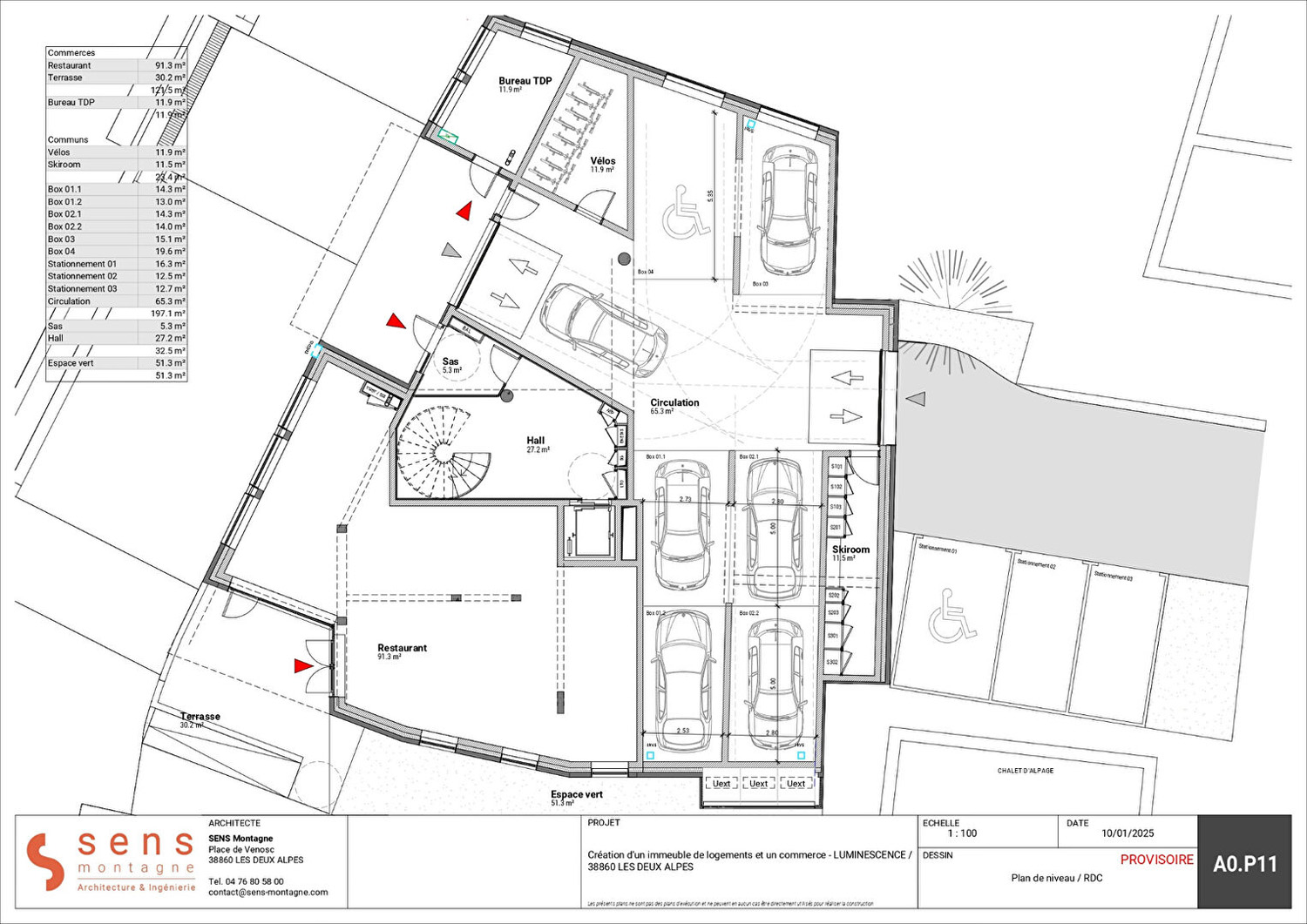 1 Bedroom Apartment with Mountain Views Floorplan 5
