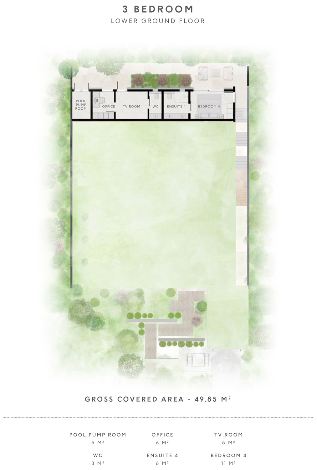 3 Bed Valriche by YOO Branded Residences Floorplan 6