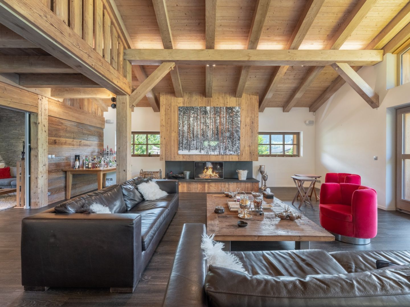 Private Estate in Demi-Quartier - Two Independent Chalets, Pool & Privacy Green Alpine Setting 1