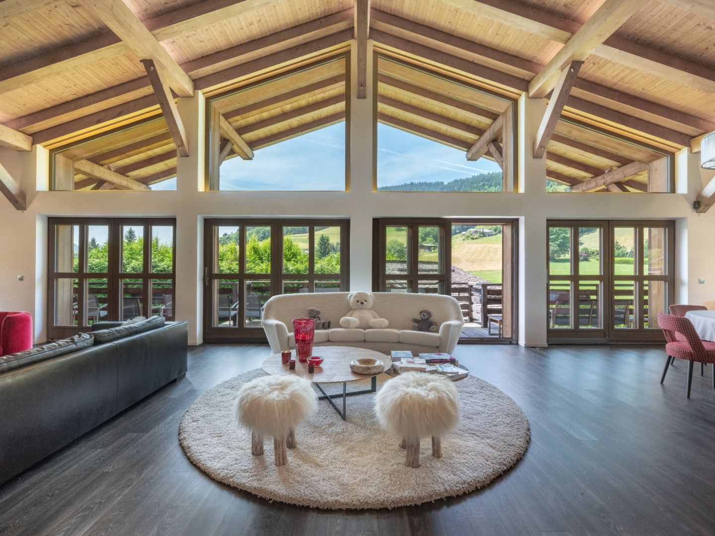 Private Estate in Demi-Quartier - Two Independent Chalets, Pool & Privacy Green Alpine Setting 2