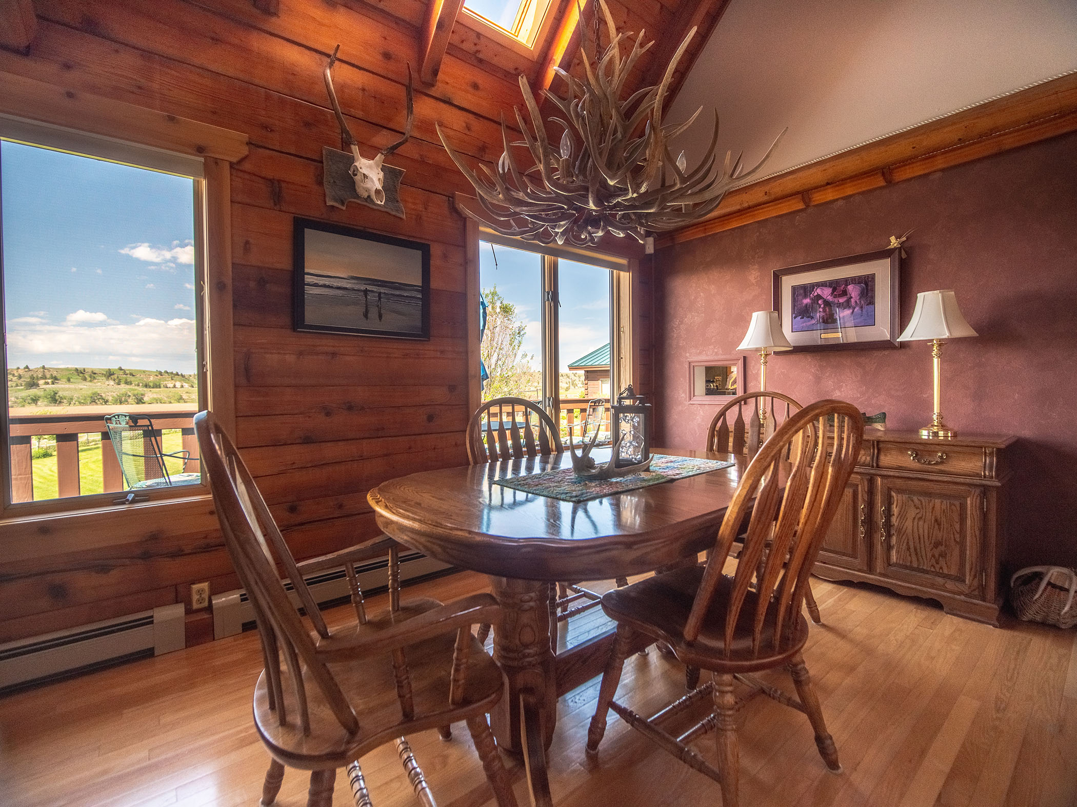 Musselshell River Breaks Ranch Hall and Hall