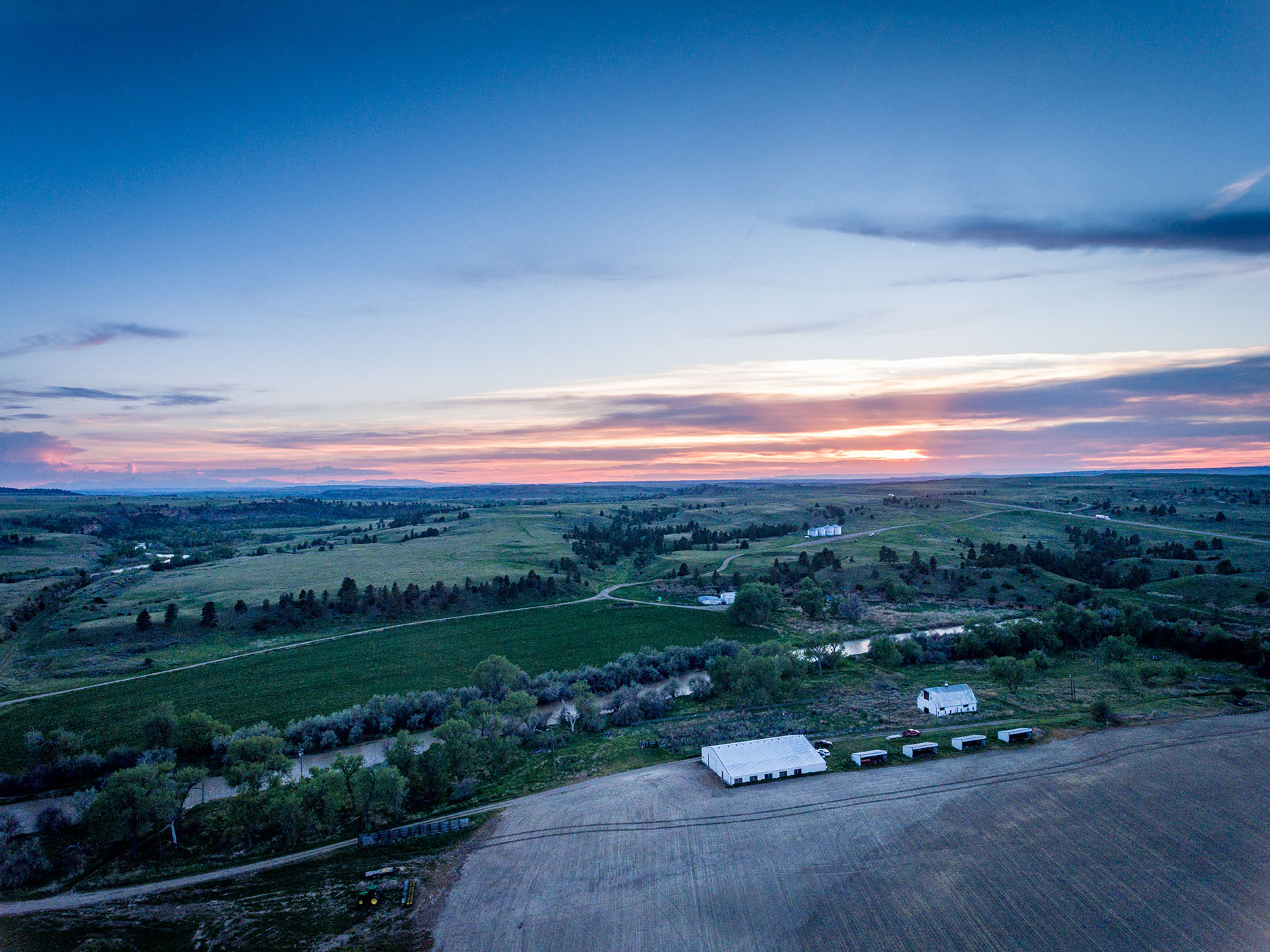 Musselshell River Breaks Ranch Hall and Hall