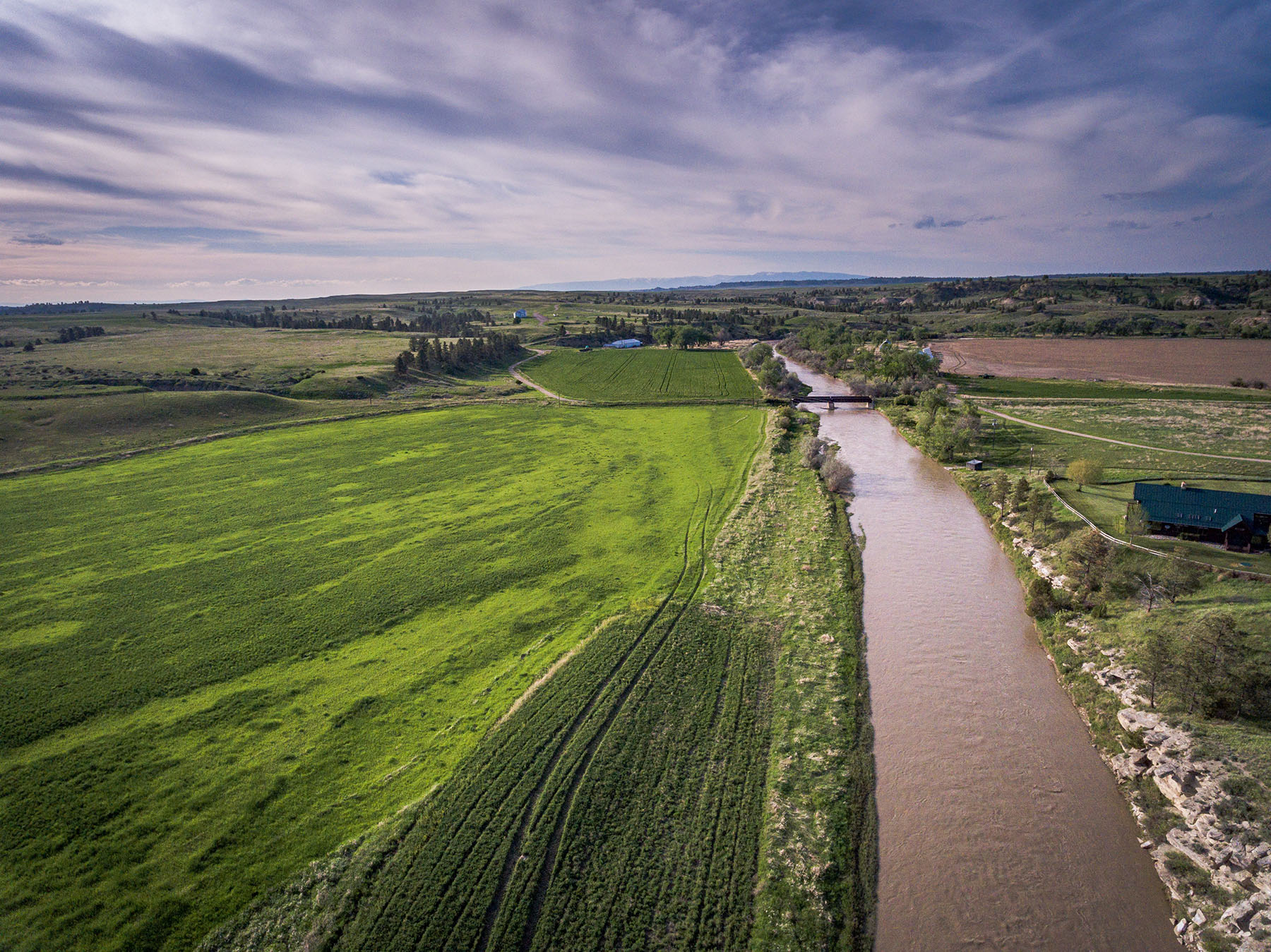 Musselshell River Breaks Ranch Hall and Hall