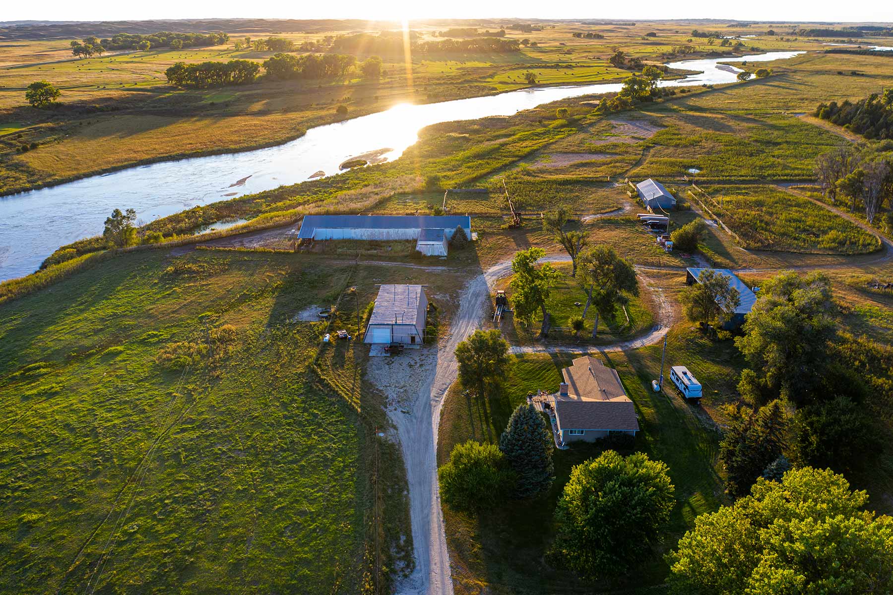 North Loup River Ranch Sold Nebraska Hall and Hall