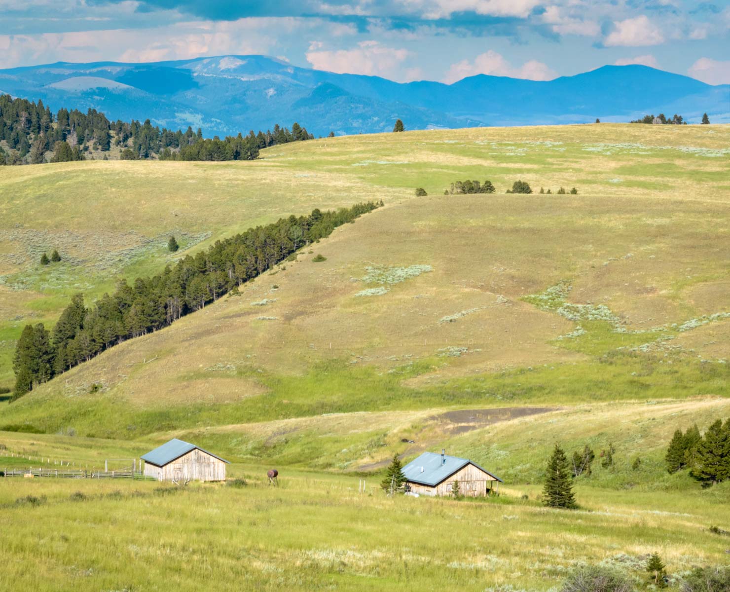 North Bridger Mountain Ranch For Sale Montana Hall and Hall